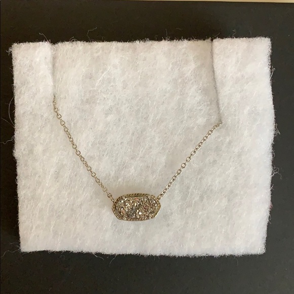 Silver druzy Stone fro Kendra Scott - Picture 1 of 2